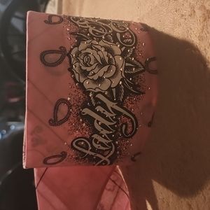 Pink bandana lady rider